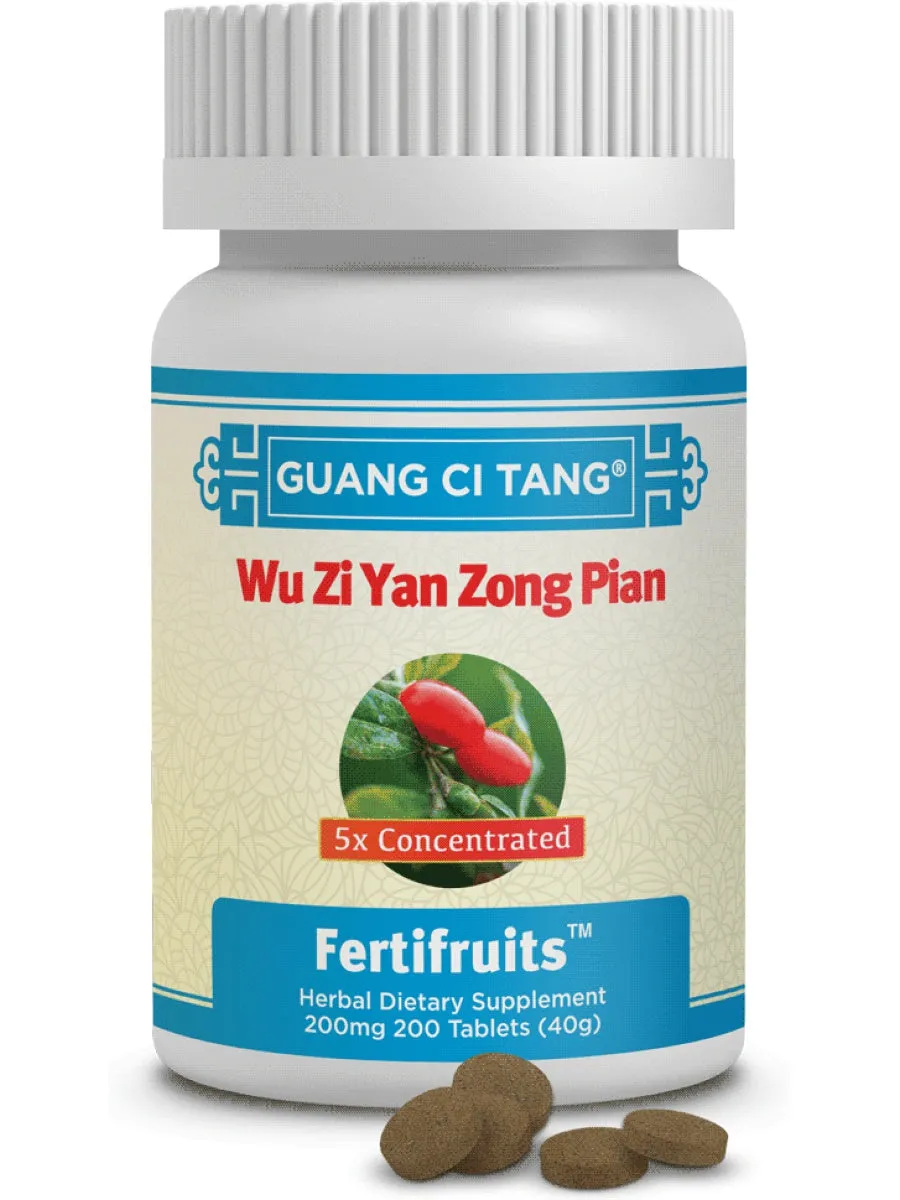 Guang Ci Tang, Wu Zi Yan Zong Pian, Fertifruits, 200 mg, 200 ct