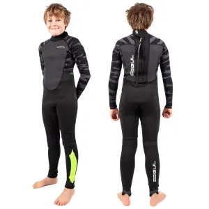 Gul Response 3/2mm Junior Wetsuit - Black Camo