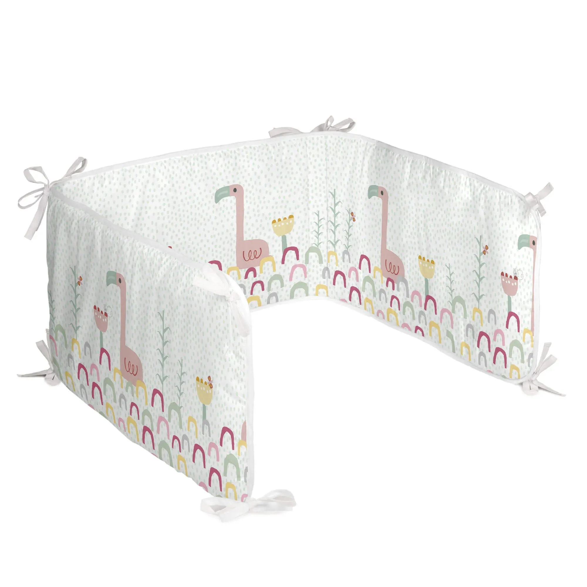 Happy Friday Hola Cot Bed Bumper 210/40cm