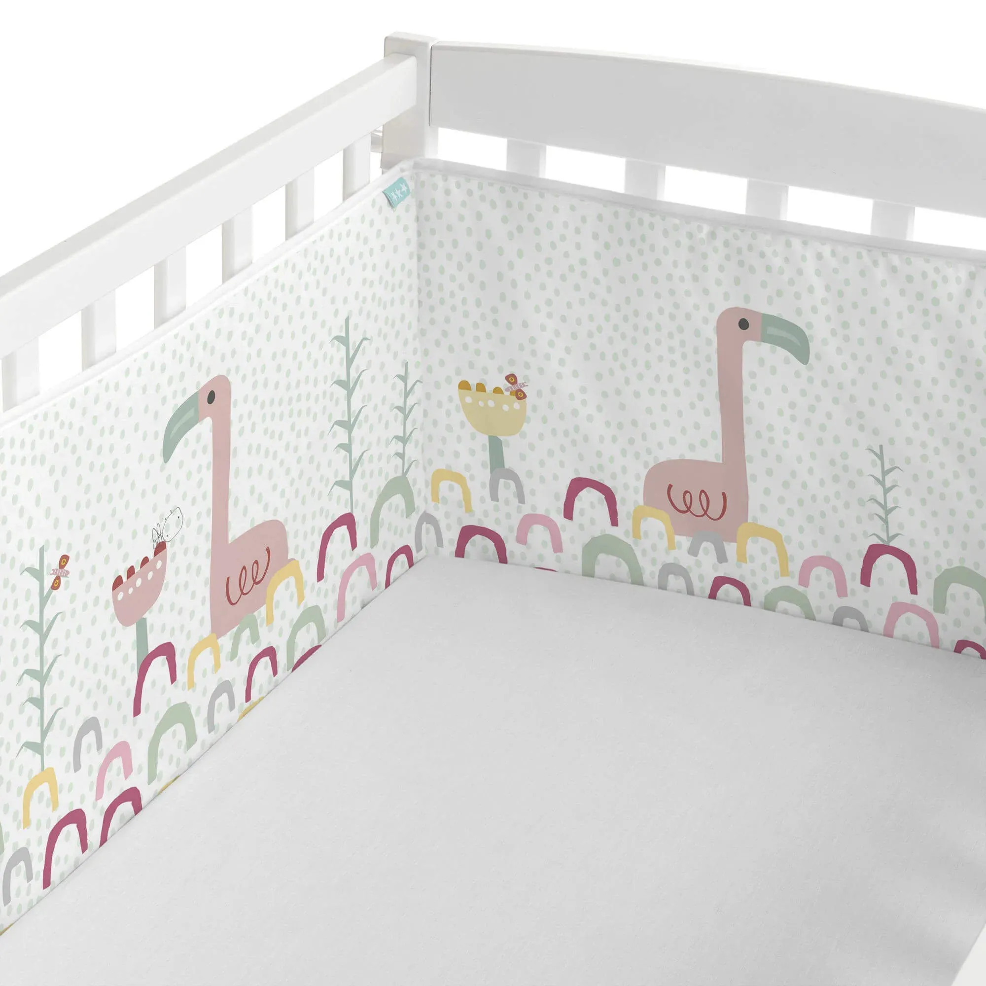 Happy Friday Hola Cot Bed Bumper 210/40cm