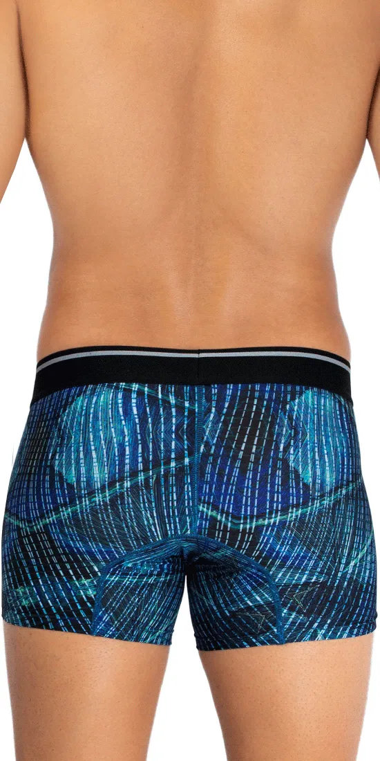Hawai 42173 Printed Microfiber Trunks Royal Blue