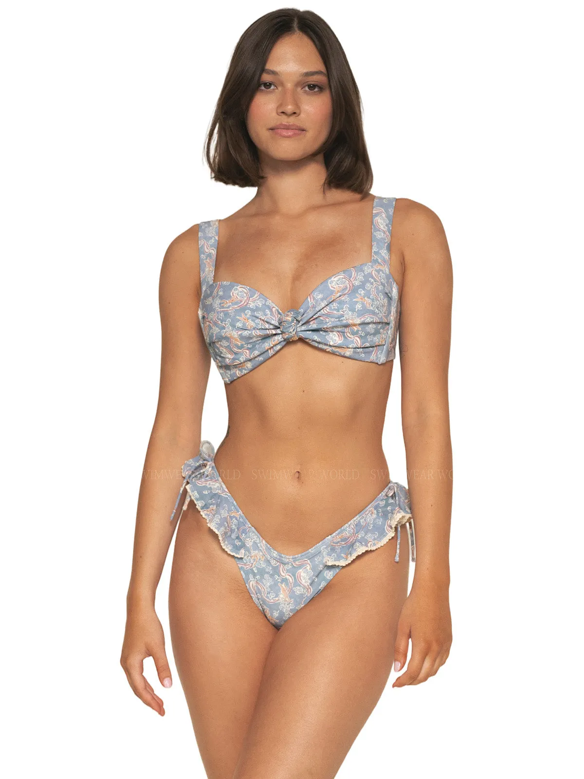 Hayden-Uno Ruffles Bows Bikini ::RET