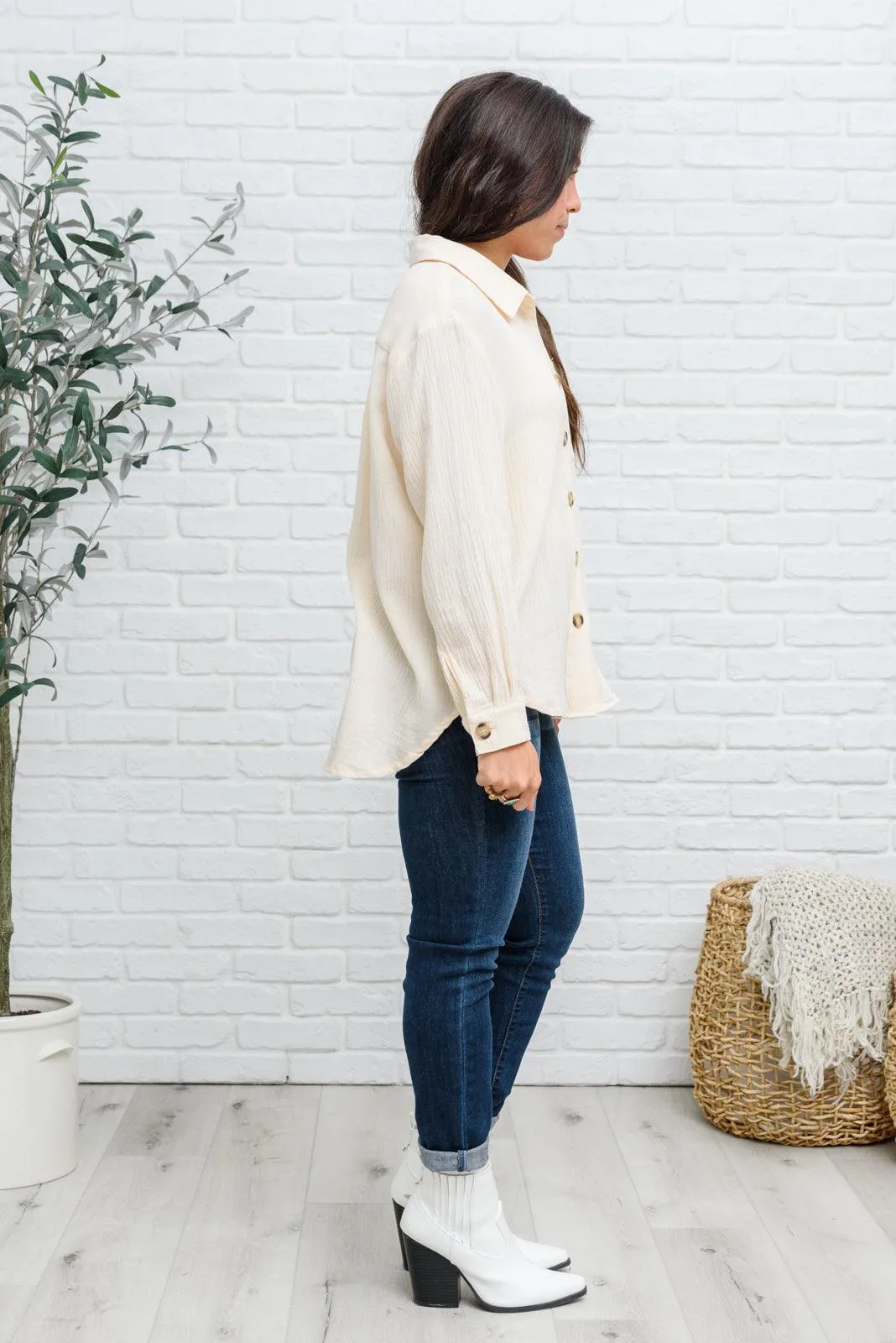 Hazel Blues® | Want The Best Button Up Top