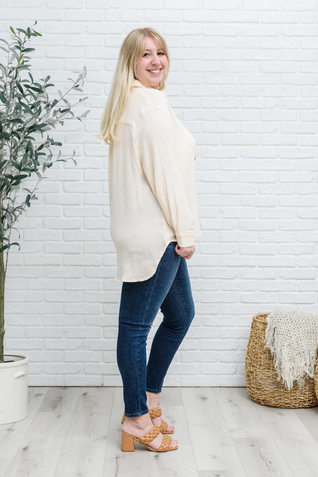 Hazel Blues® | Want The Best Button Up Top