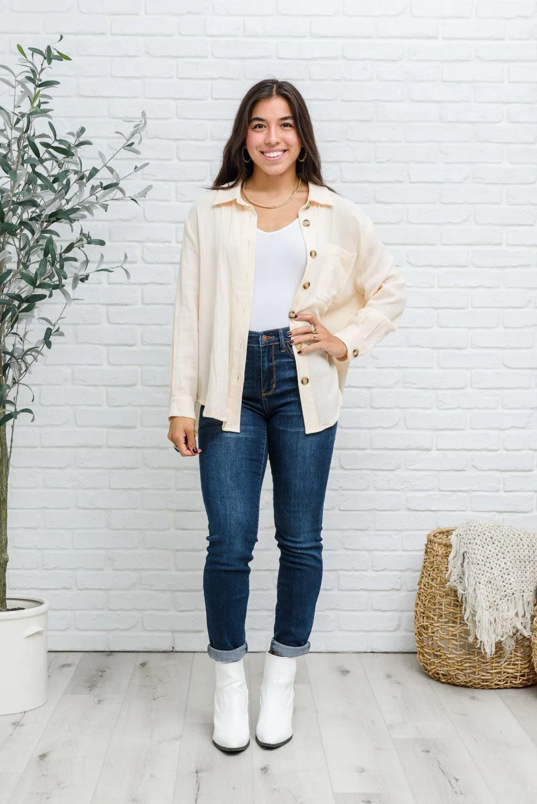Hazel Blues® | Want The Best Button Up Top