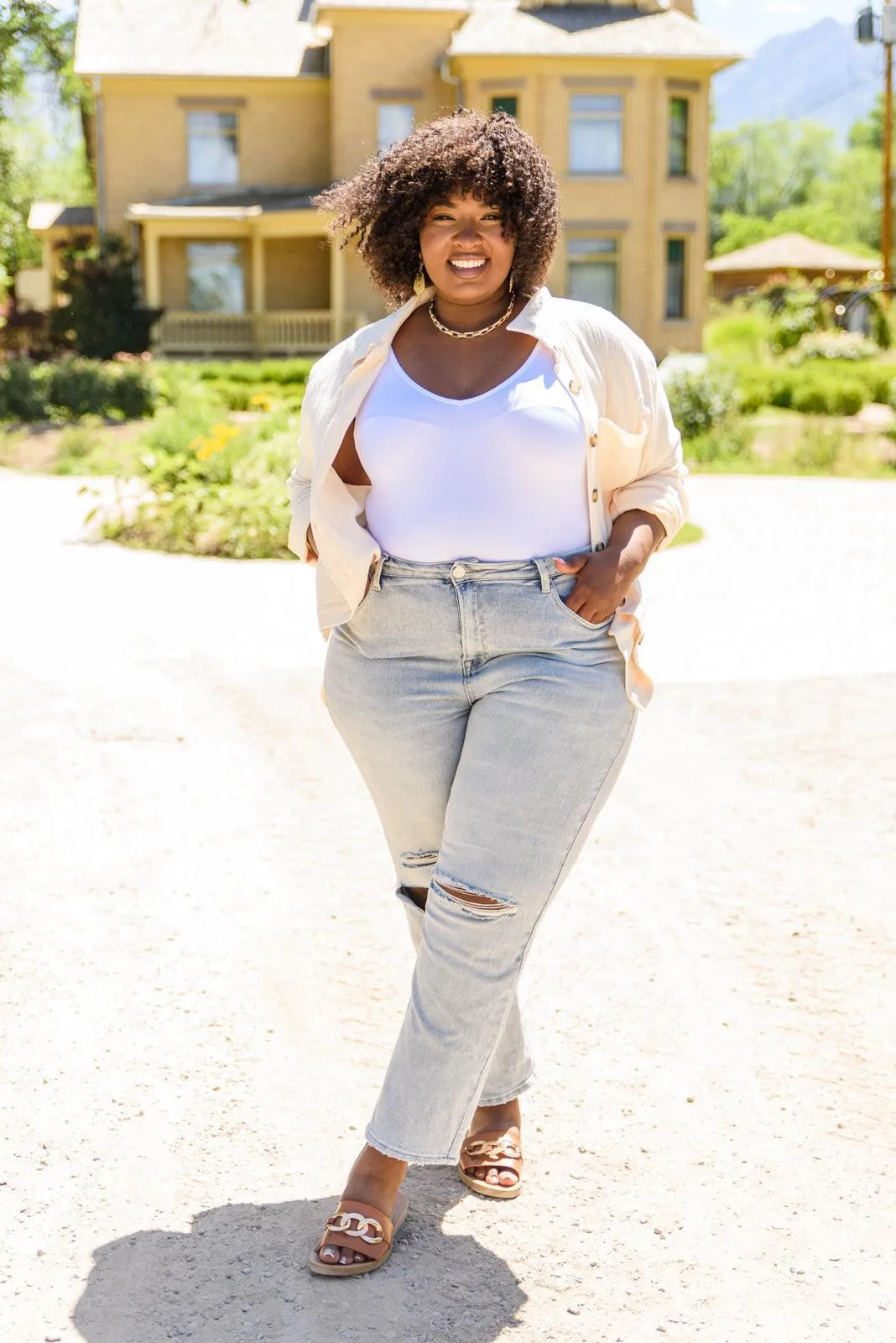 Hazel Blues® | Want The Best Button Up Top