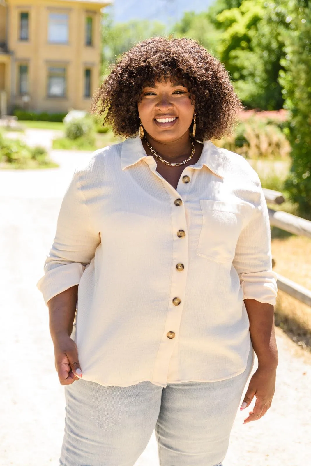 Hazel Blues® | Want The Best Button Up Top