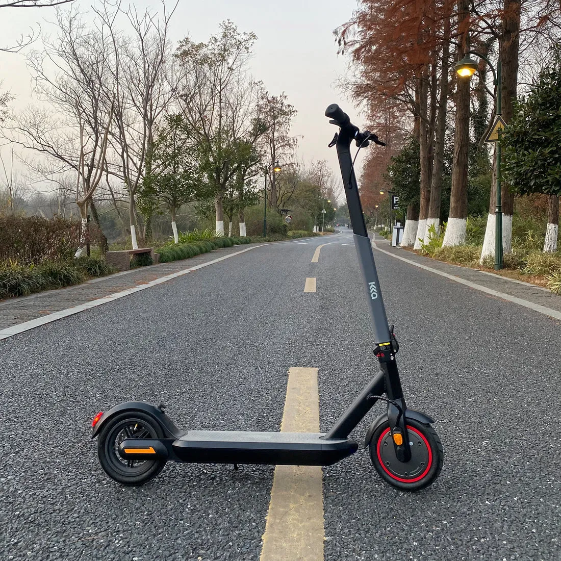 Heavy Duty 2025 Model 36V Freddo X1 E-Scooter Rubber Tires