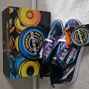 Heelys Multi Print Galaxy Wheeled Sneaker Shoe