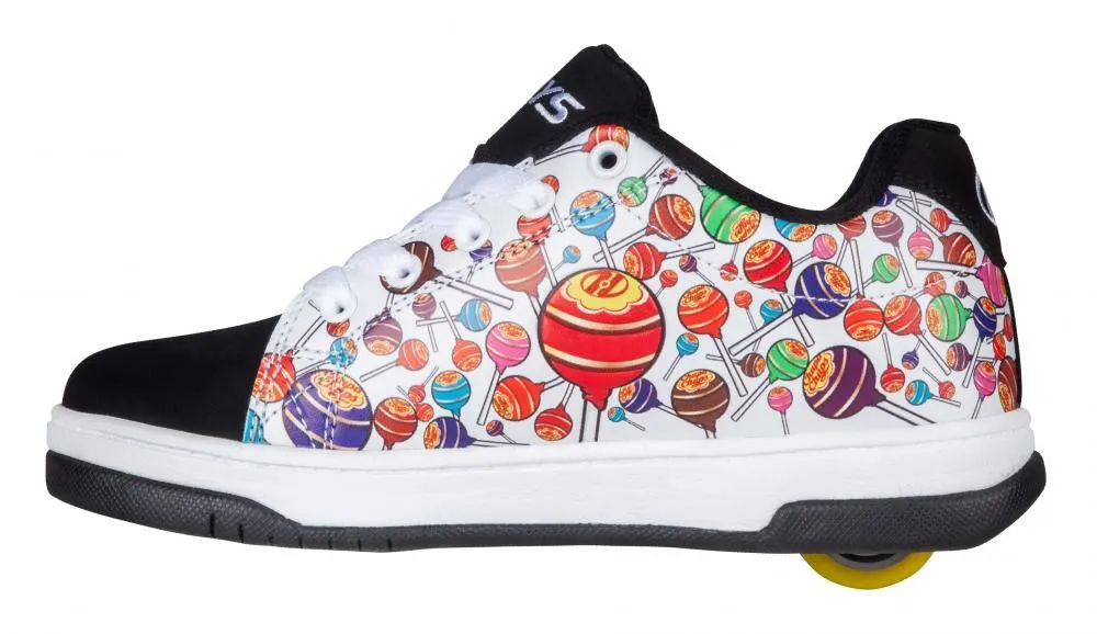 Heelys X Chupa Chups Split - Black / White / Multicolourcolour Pu Nubuck