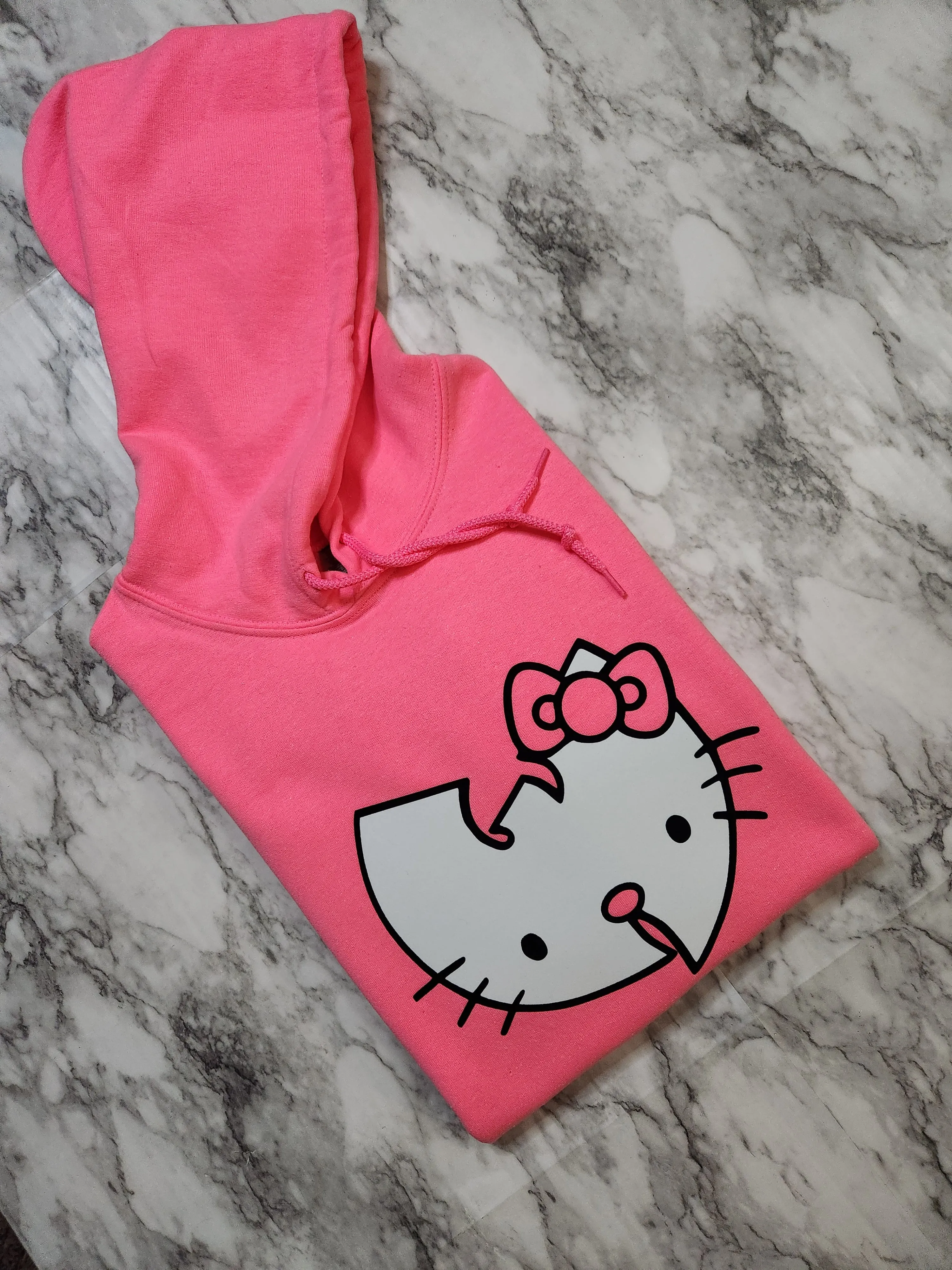 Hello Wu Hoodie (Pink)