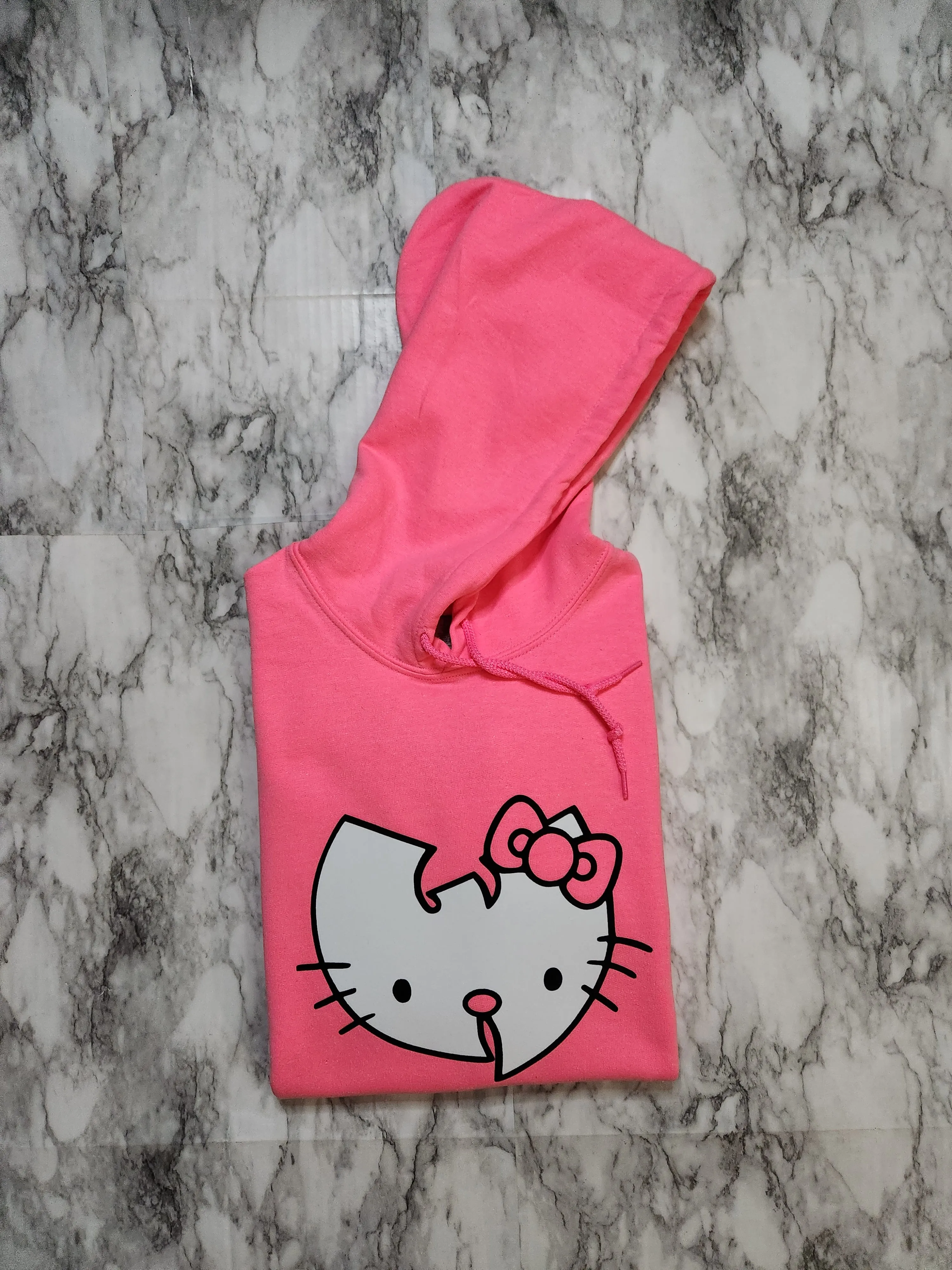 Hello Wu Hoodie (Pink)