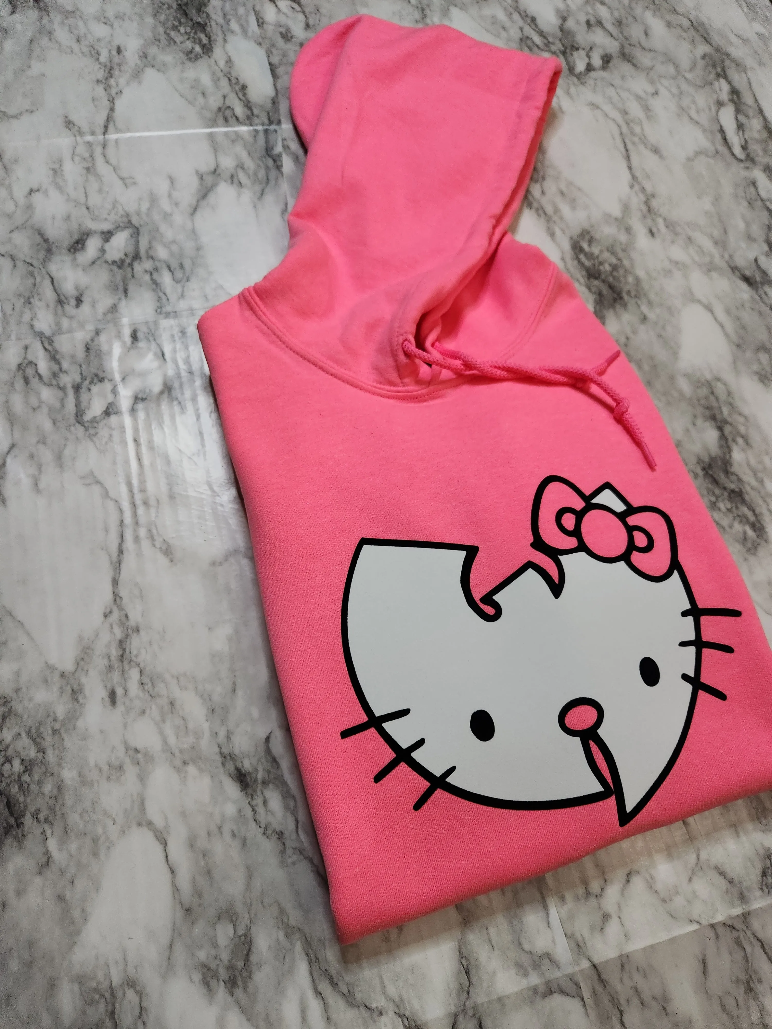 Hello Wu Hoodie (Pink)