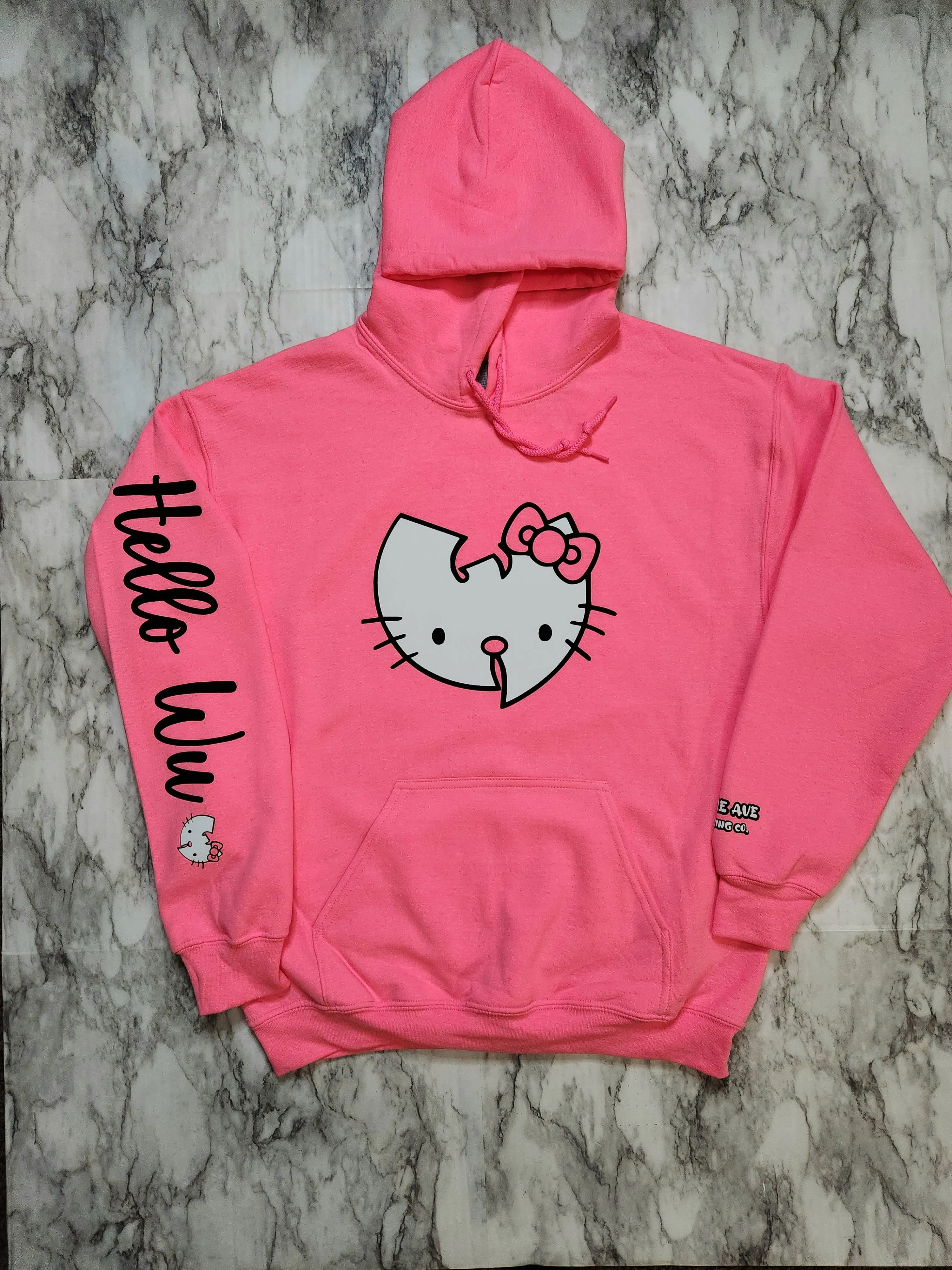 Hello Wu Hoodie (Pink)