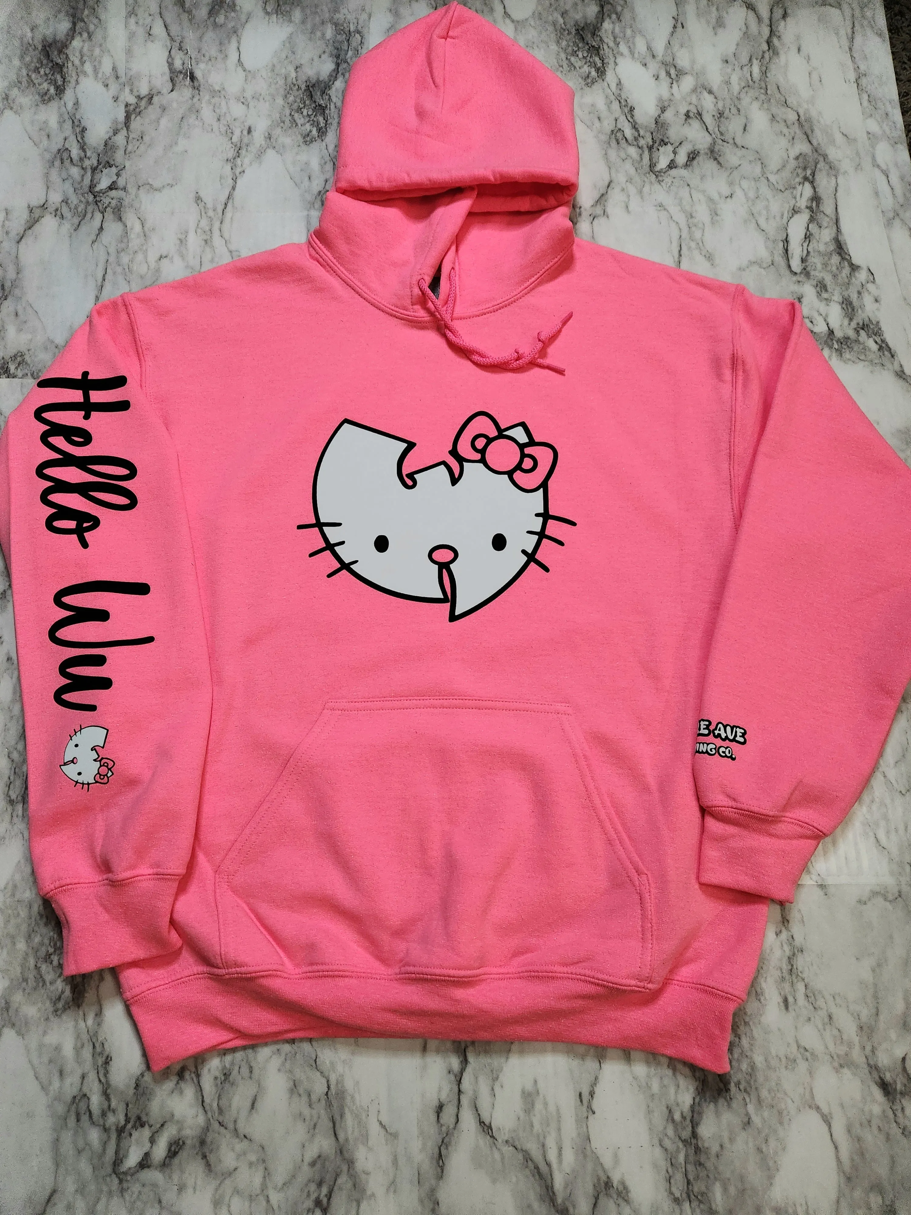 Hello Wu Hoodie (Pink)