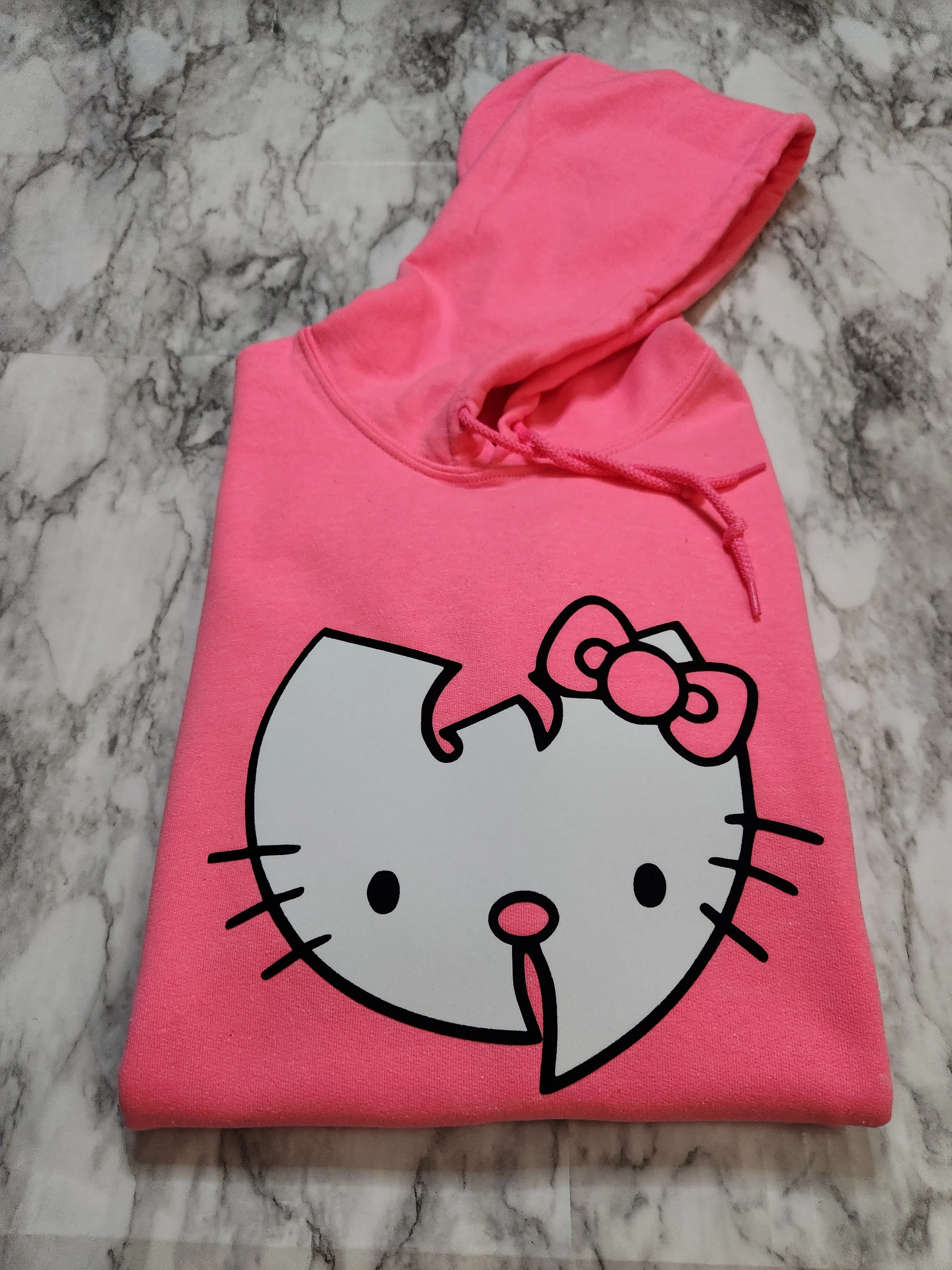 Hello Wu Hoodie (Pink)