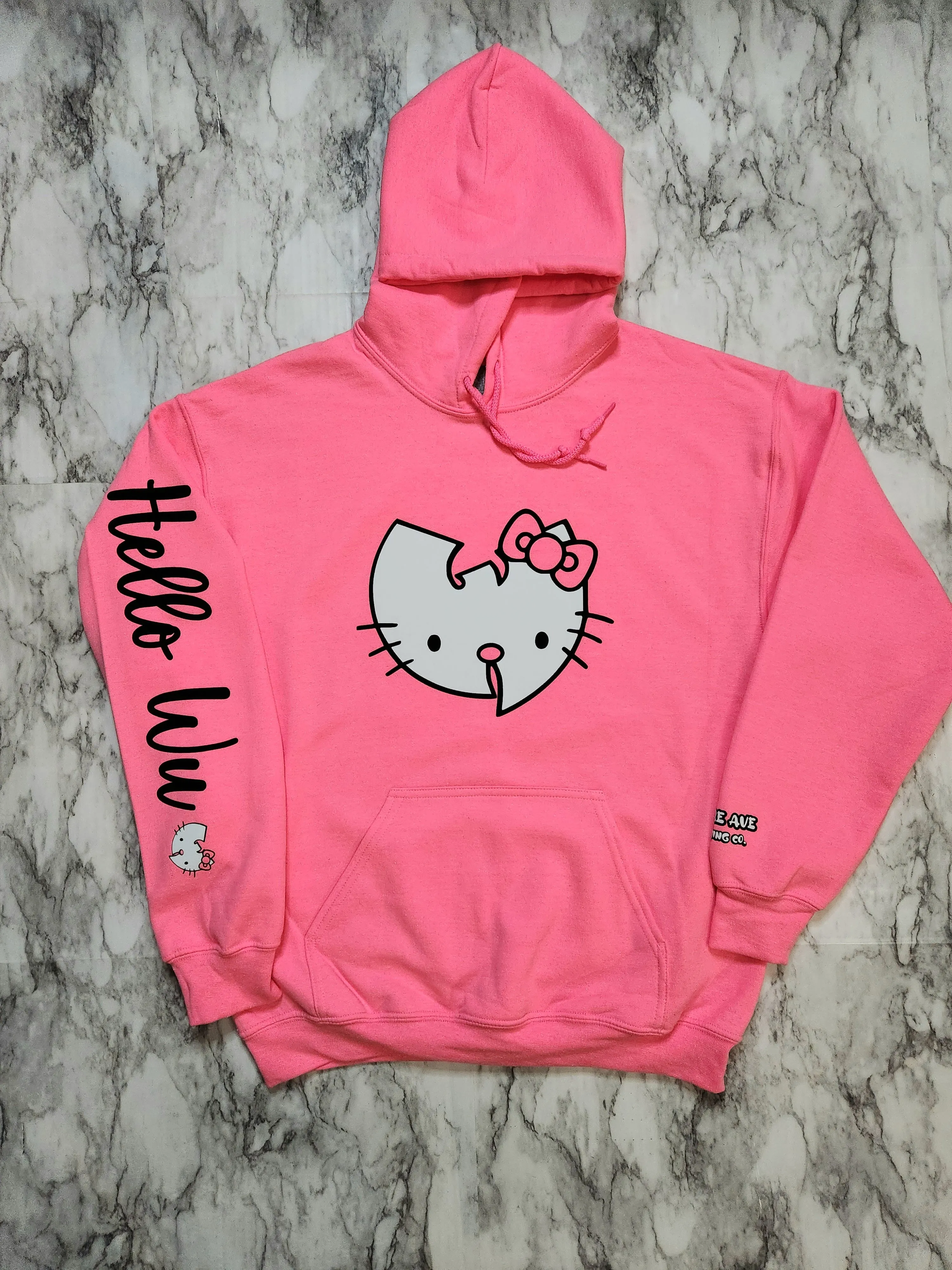 Hello Wu Hoodie (Pink)