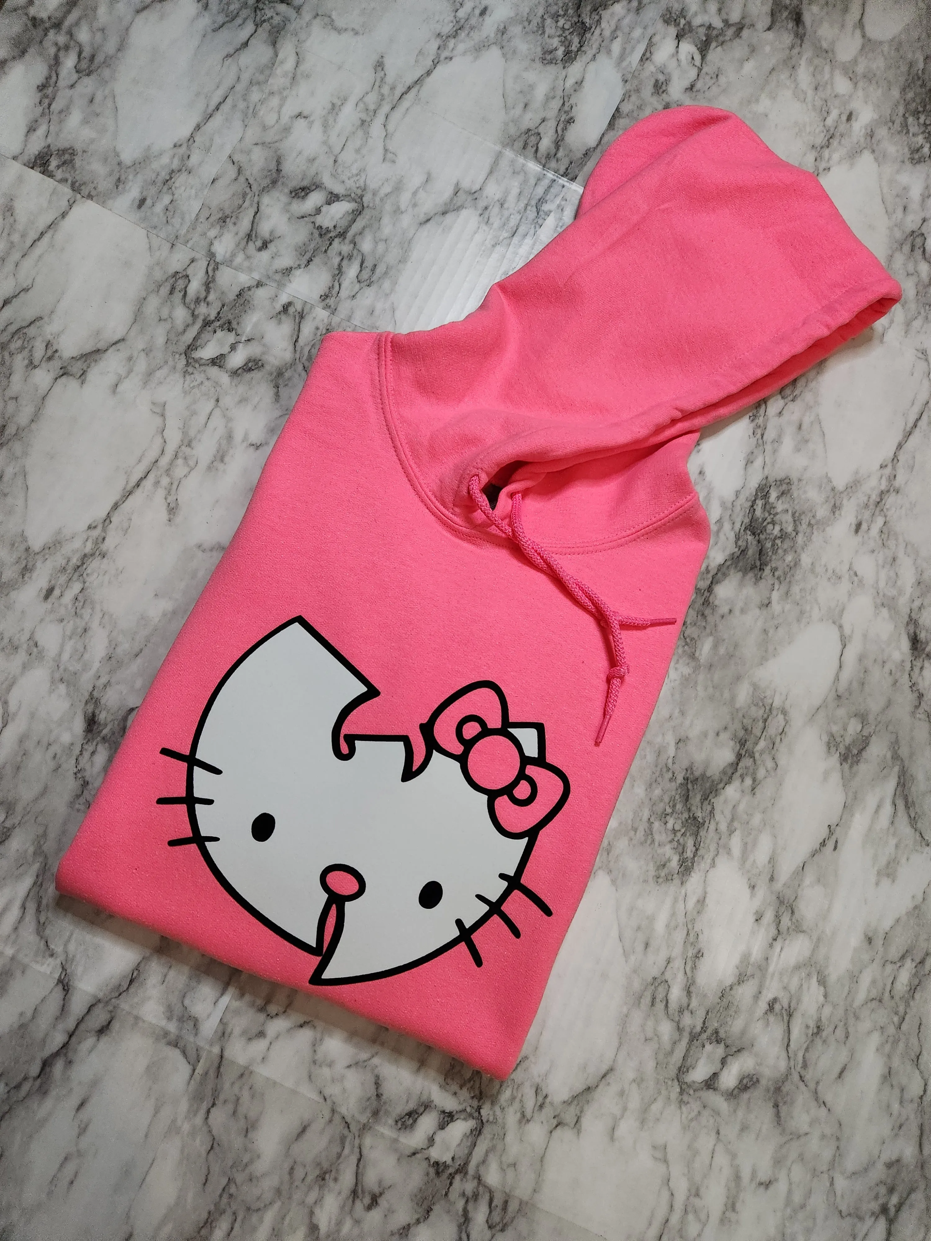 Hello Wu Hoodie (Pink)