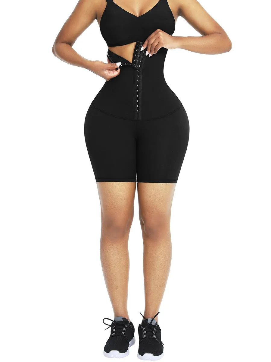 High Waist Shorts | 3 Hook Closure