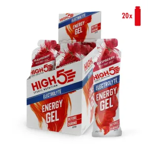 High5 Energy & Electrolyte Gels - 20x 60g
