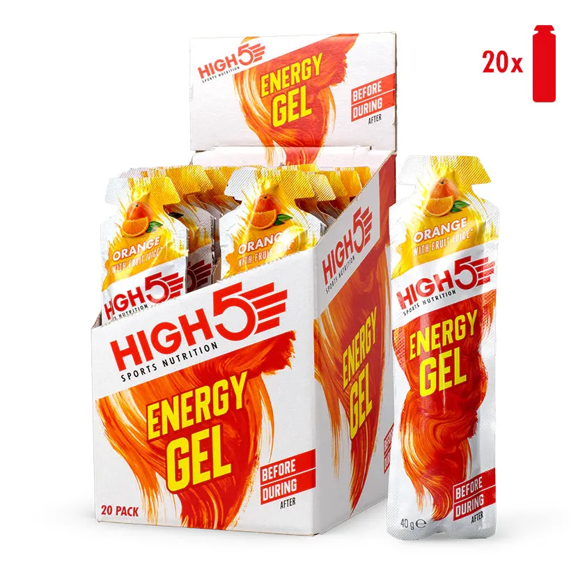 High5 Energy Gels - 20x 40g