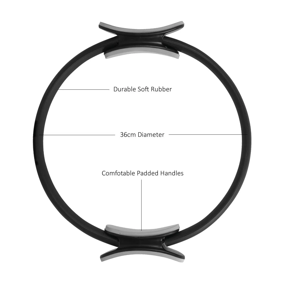 Hit Yoga Double Handle Pilates Ring