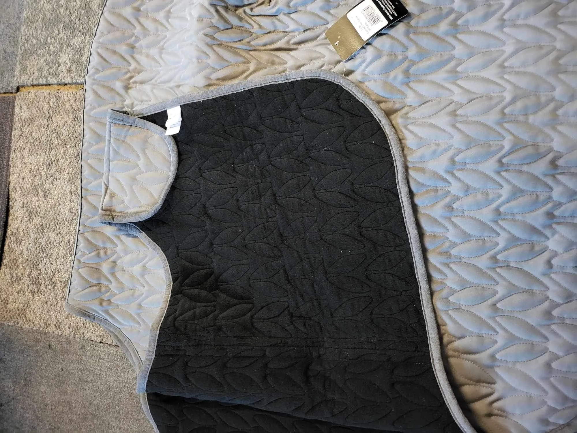 Hkm  grey deluxe grey ride on sheets full size FREE POSTAGE❤️