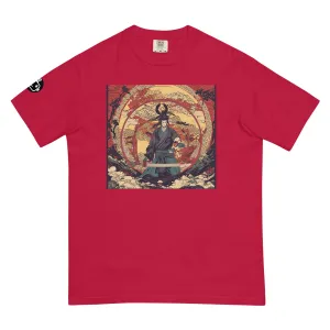 HOODBOT AI LOGO TWIST Samurai Ready (Unisex T-shirt)
