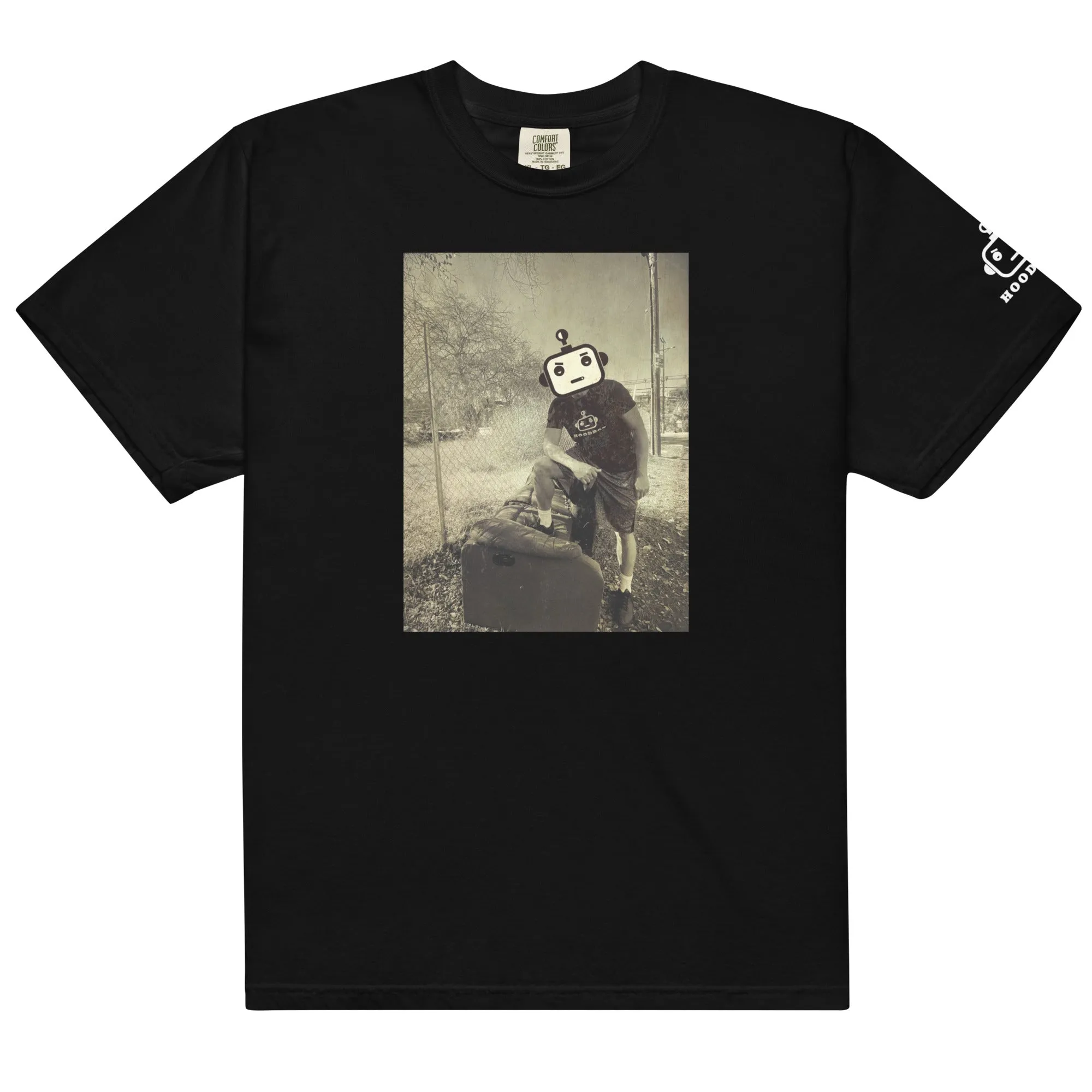 HOODBOT NFT O-COUCH (Unisex Heavyweight T-shirt)