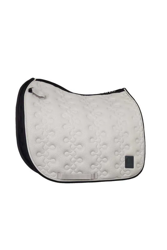 Horze Smoky Twilight Dressage Saddle Pad Quiet Grey