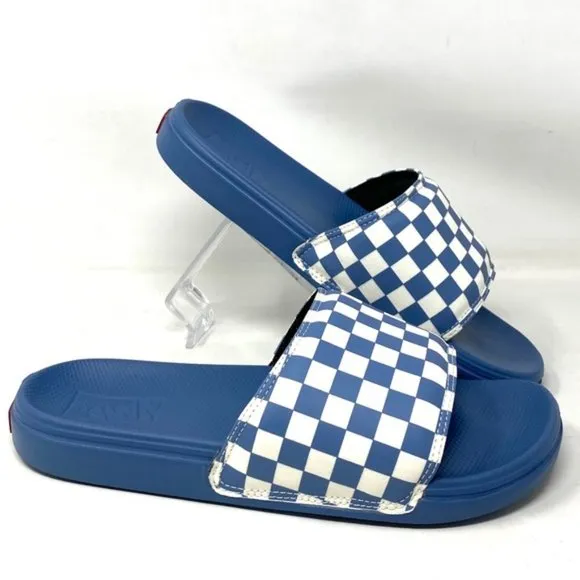 🔥HOT SALE🔥VANS La Costa Slide On Men’s Size Check Blue White VN0A5HF5ZR8