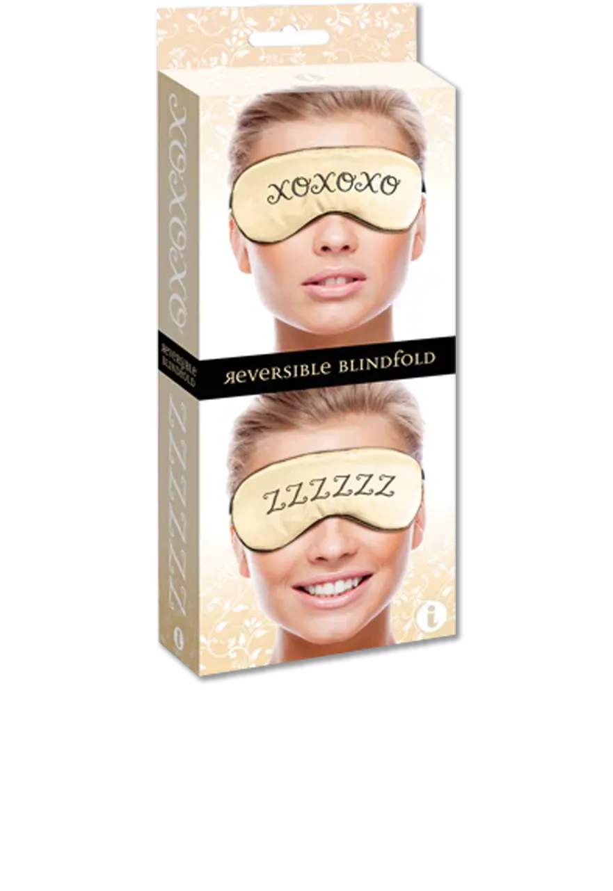 Icon Brands - Reversible Blindfold XOXO/ZZZZ