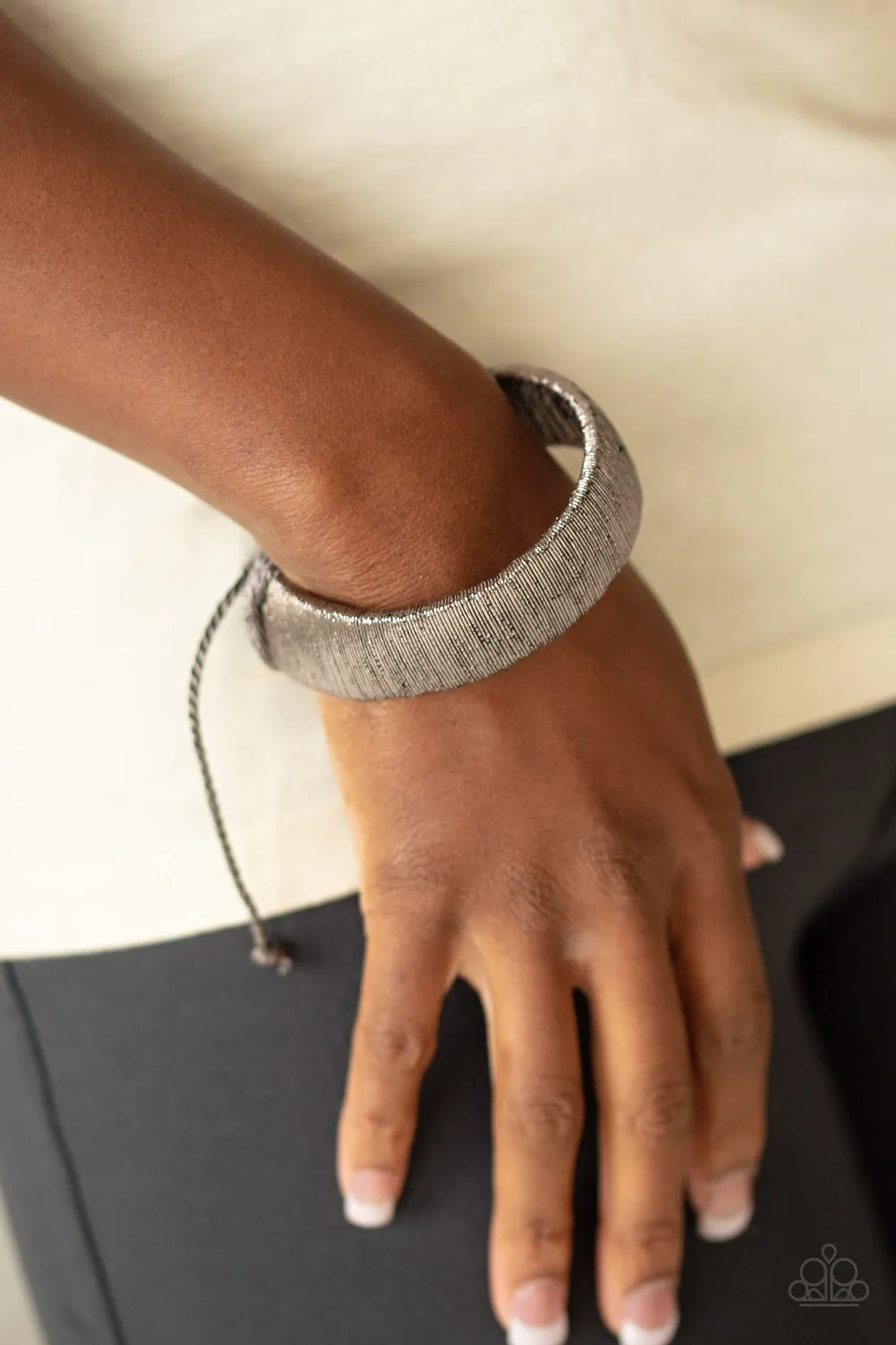 In a Flash Black Urban Bracelet