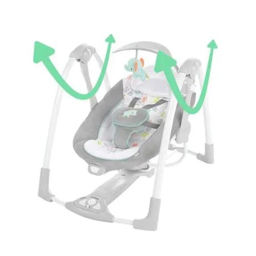Ingenuity PowerAdapt ConvertMe Swing-2-Seat - Swell
