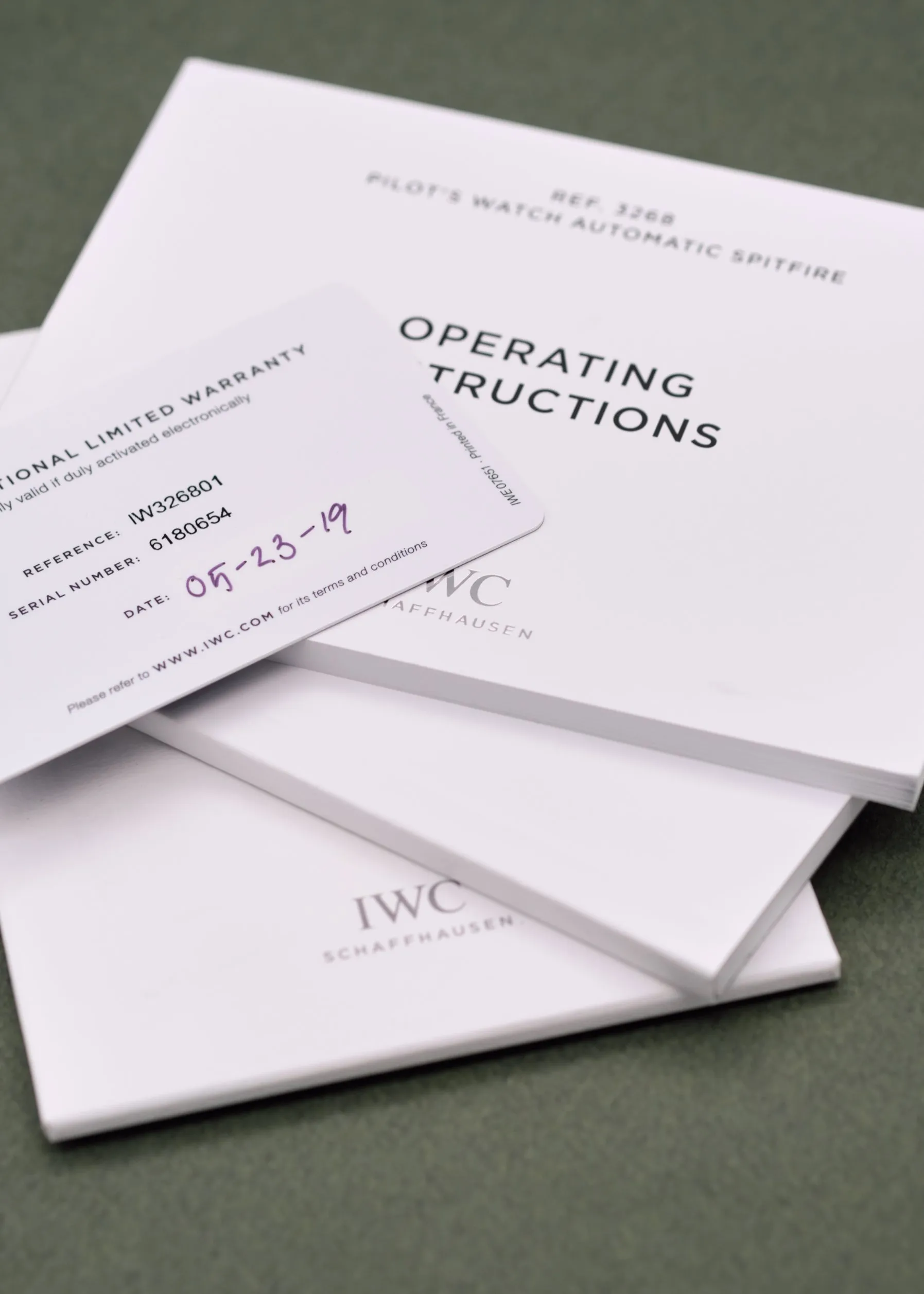 IWC Spitfire Automatic Full Set