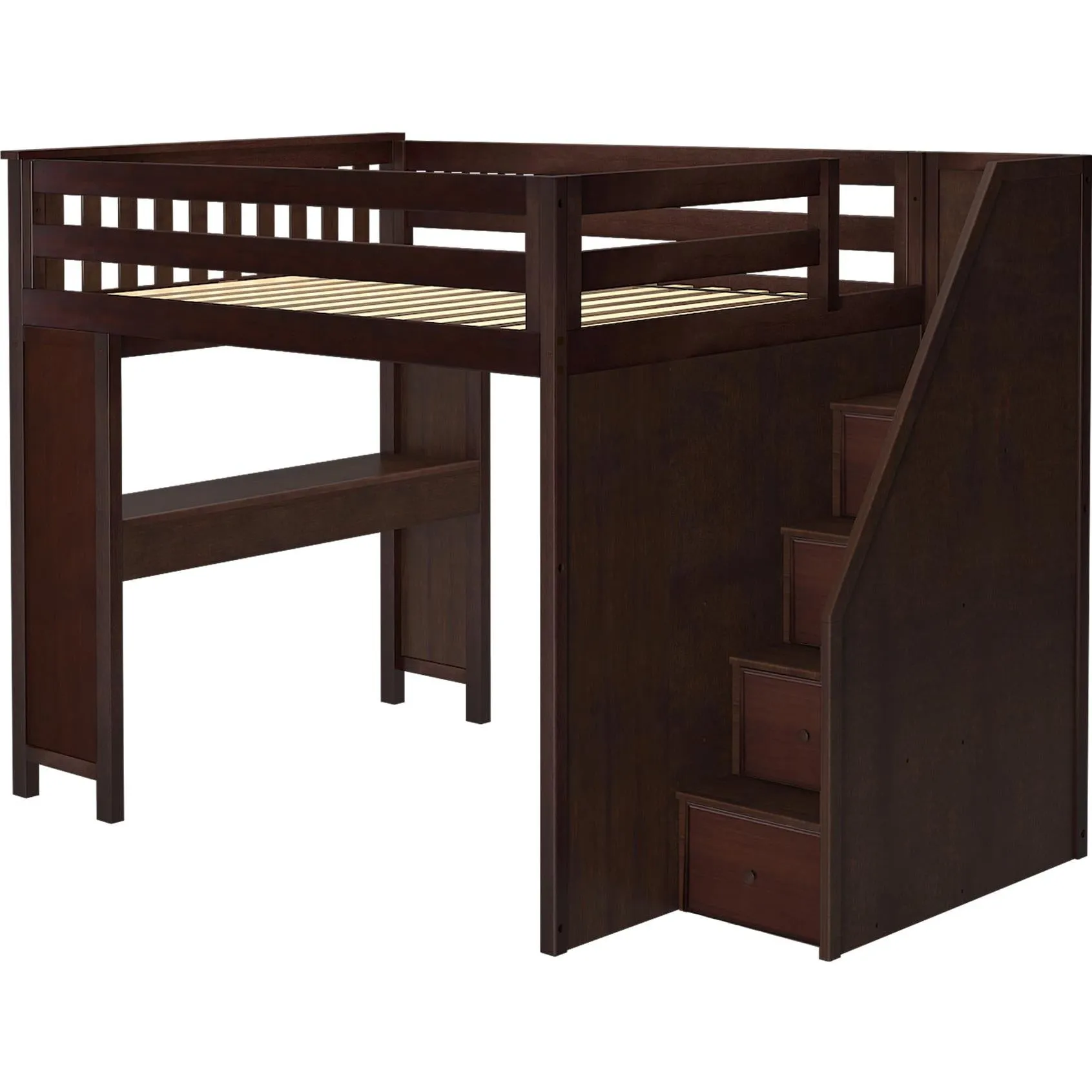Jackpot Deluxe Fulham Full Size Loft with Staircase   Desk