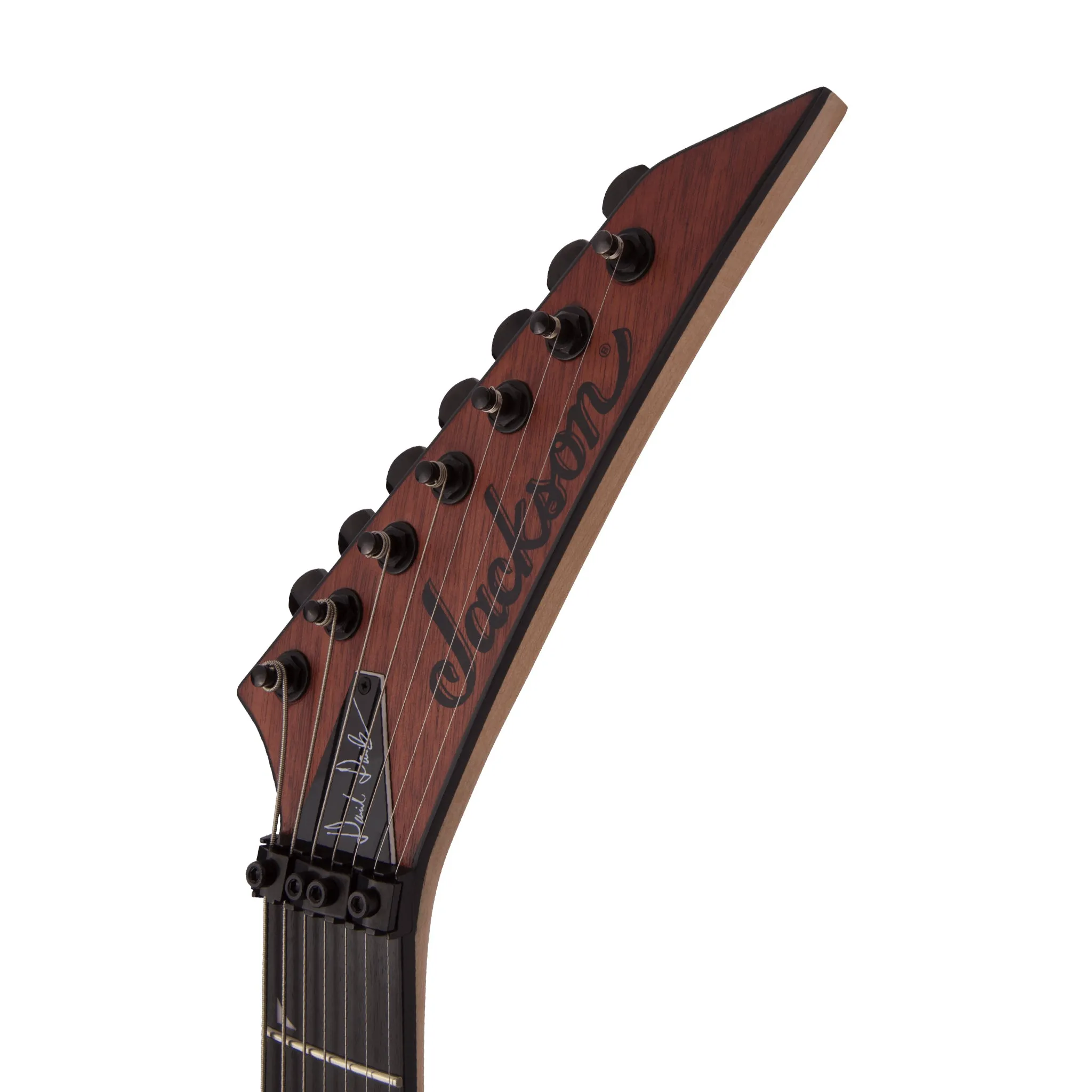 Jackson Pro Series WR7 Dave Davidson Signature Warrior Electric Guitar, Ebony FB, Natural Walnut