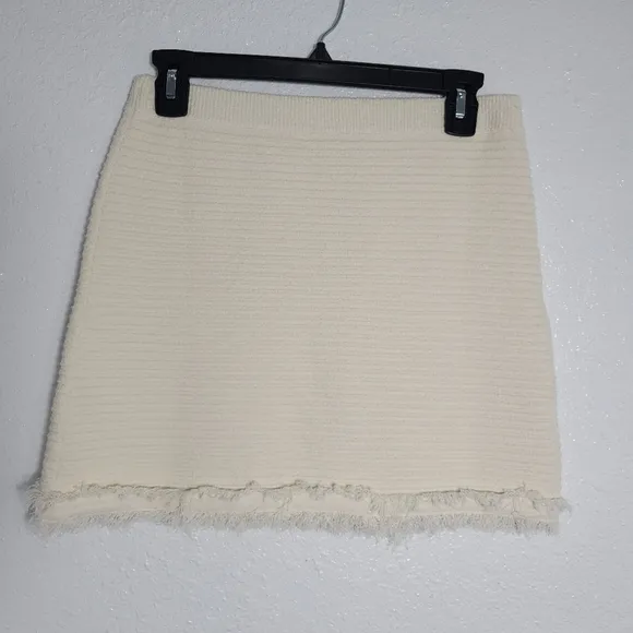 J.Crew Faux-wrap sweater-skirt in fine stretch bouclé CA731