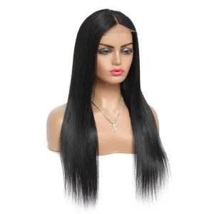 JET BLACK COLLECTION | 4X4 LACE CLOSURE WIG