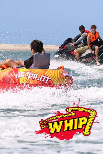Jetpilot Whip Towable - Red/Orange