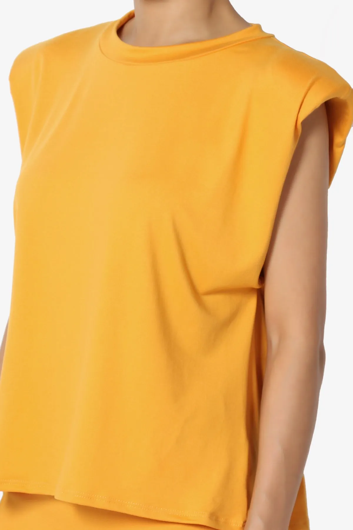 Joey Power Padded Shoulder Tank Top