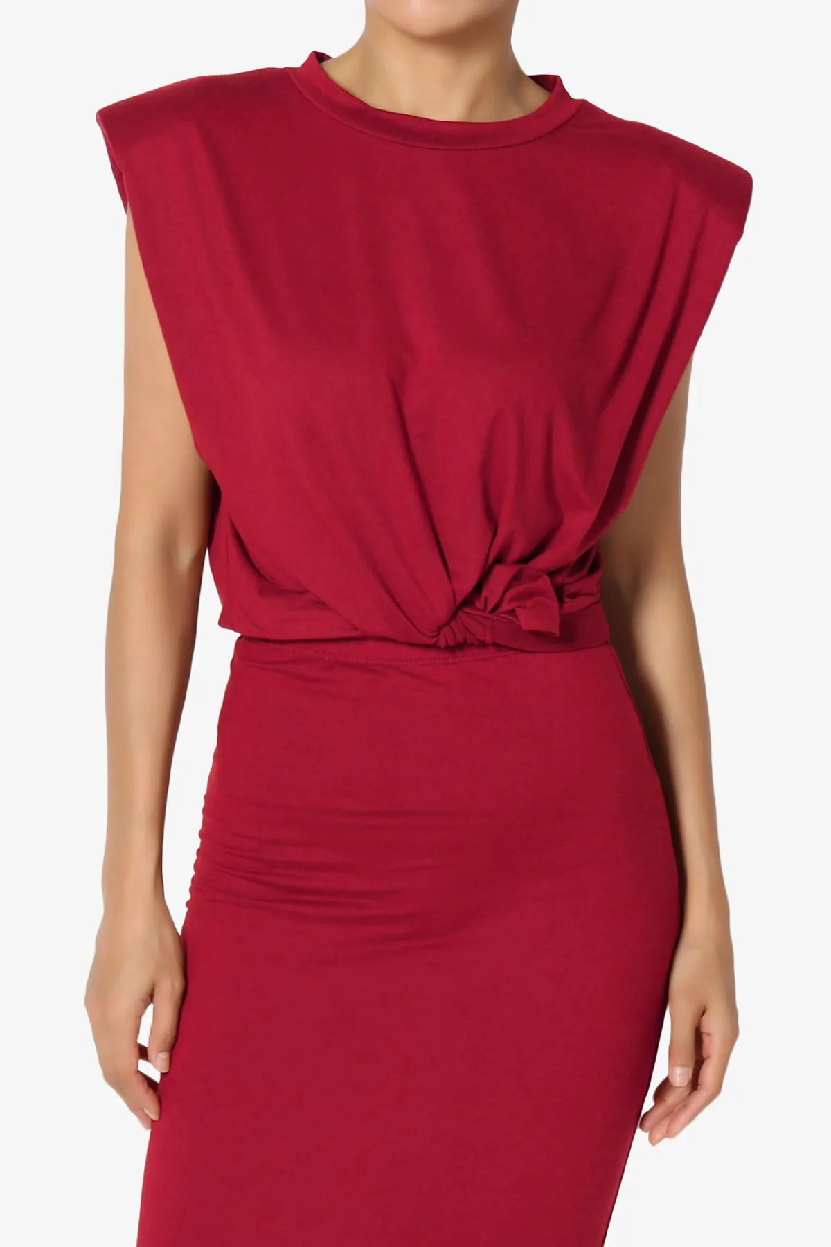 Joey Power Padded Shoulder Tank Top