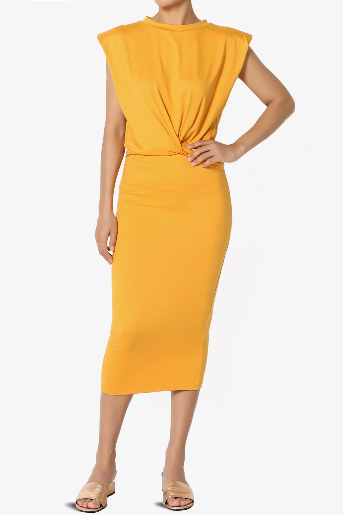 Joey Power Padded Shoulder Tank Top