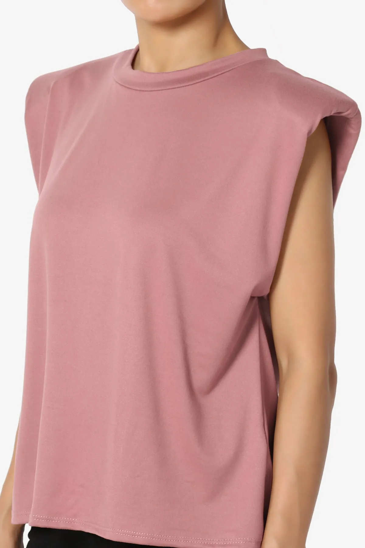 Joey Power Padded Shoulder Tank Top