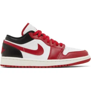 Jordan 1 Low Reverse Black Toe (W)