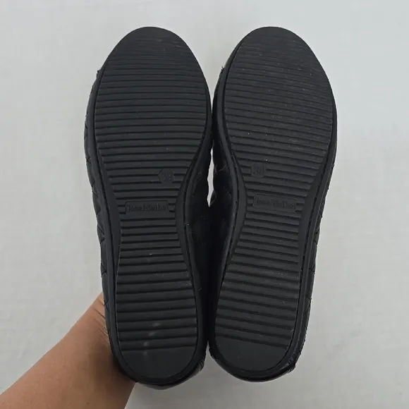 Josef Seibel Pippa 76 Black Quilted Ballet Flats