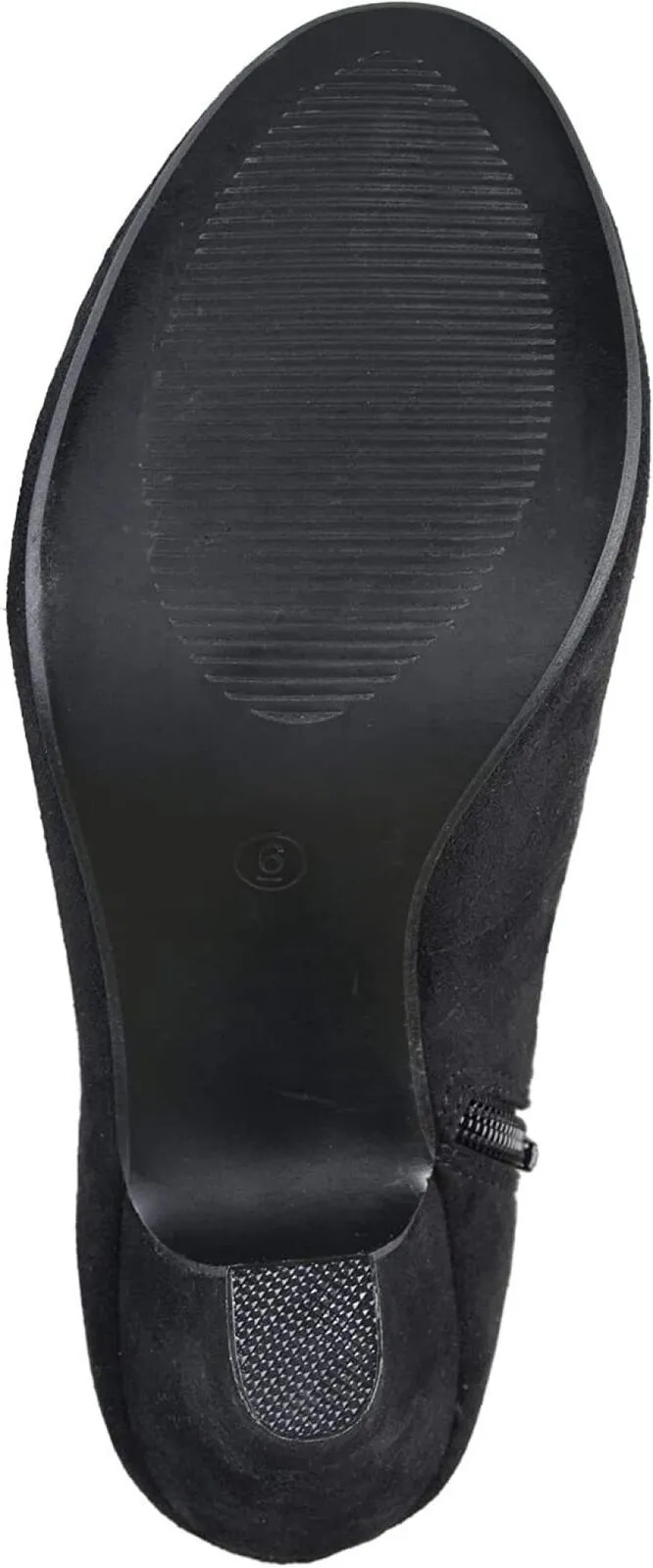 Journee Collection Womens Pull On Piper Bootie PIPER-BLK-085 Black 8.5M