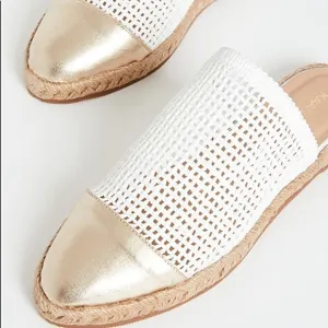 Kaanas | palau fishnet mule espadrilles