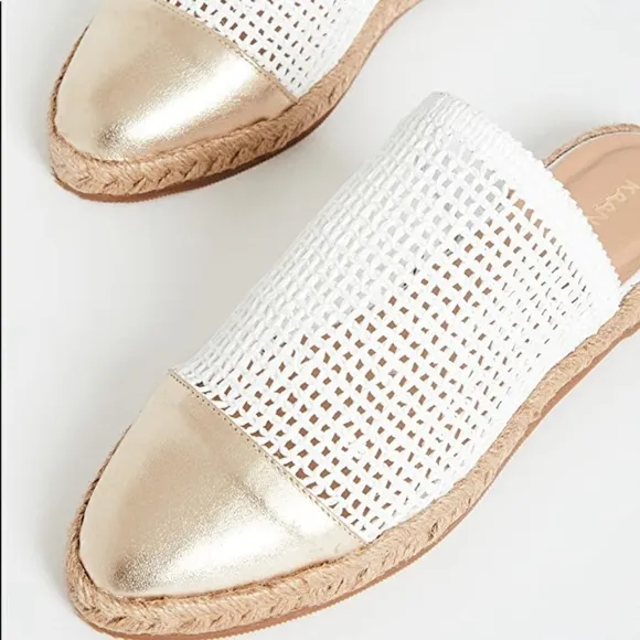 Kaanas | palau fishnet mule espadrilles