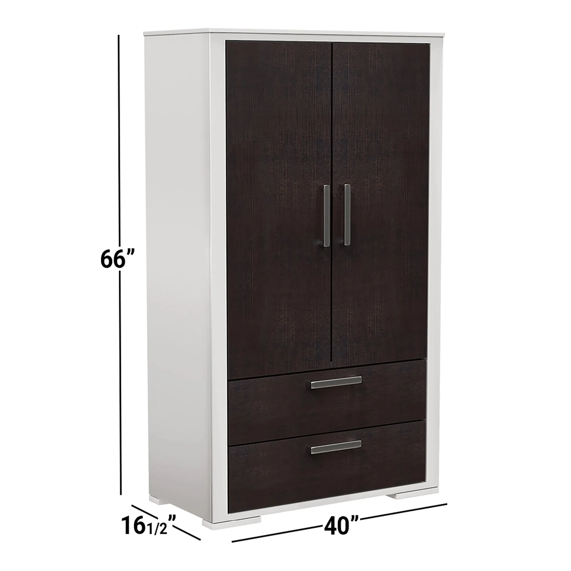 Karlstad Wardrobe - White Barn